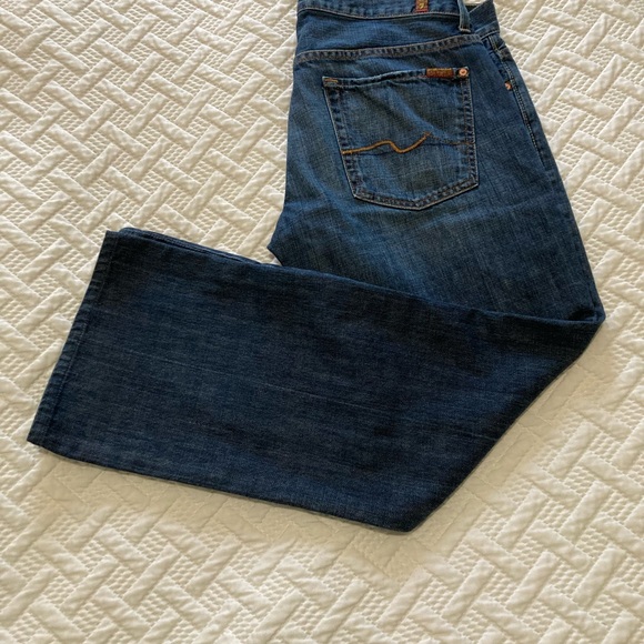 7 For All Mankind Bootcut Jeans EUC - Picture 3 of 6